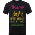 The Doors Unisex T-Shirt: Gradient Show Poster (Black)