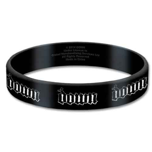 Down Gummy Wristband: Logo