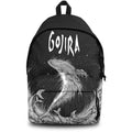 Gojira Daypack: Woodblock Whale (Black)