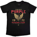 Deep Purple Unisex T-Shirt: Highway Star (Black)