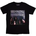 Deep Purple Unisex T-Shirt: Machine Head Album Cover (Black)