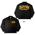 Death Row Records Unisex Shirt: Logo (Black) (Back Print)