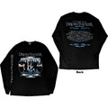 Dream Theater Unisex Long Sleeve T-Shirt: Band Photo TOTW Tour 2022 (Black) (Back Print & Ex-Tour)