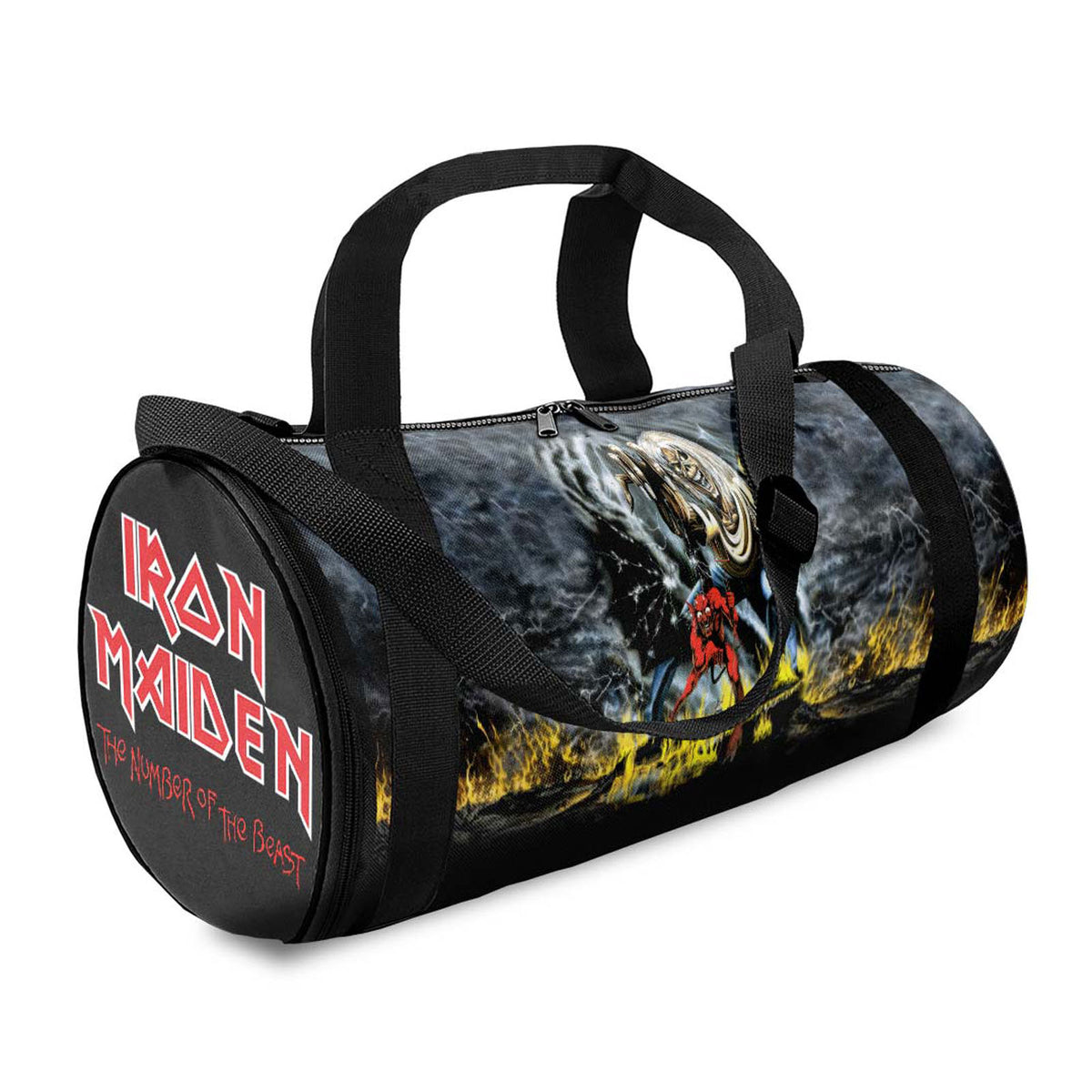 Iron Maiden Duffle Bag: Number Of The Beast (Multicolour)