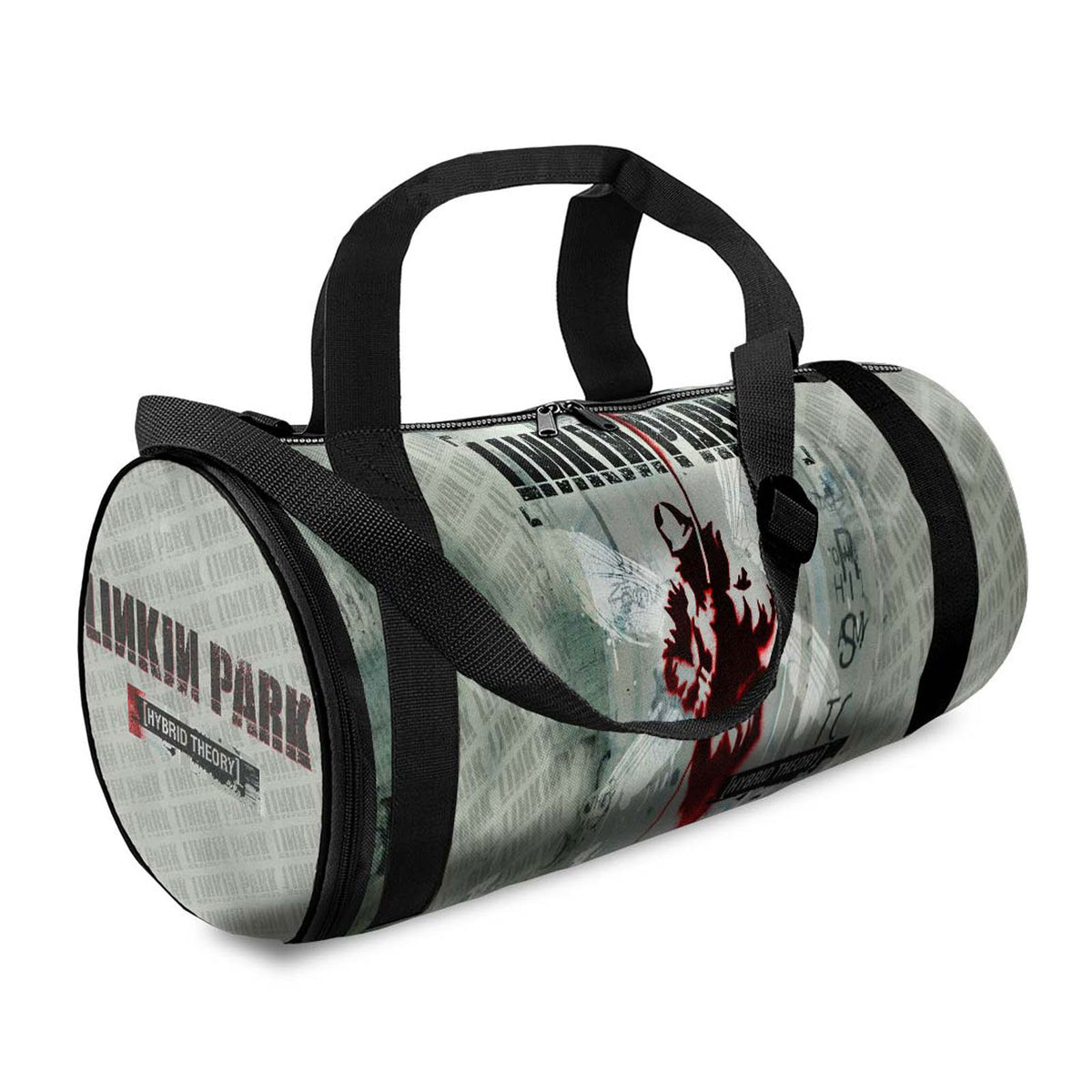 Linkin Park Duffle Bag: Hybrid Theory (Multicolour)