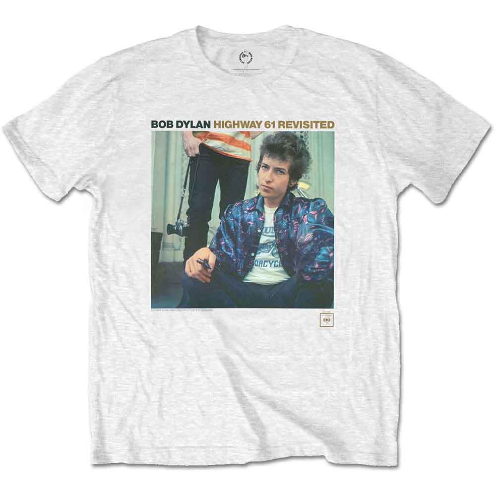 Bob Dylan Unisex T-Shirt: Highway 61 Revisited (White)