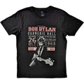 Bob Dylan Unisex T-Shirt: Carnegie Hall '63 (Black)