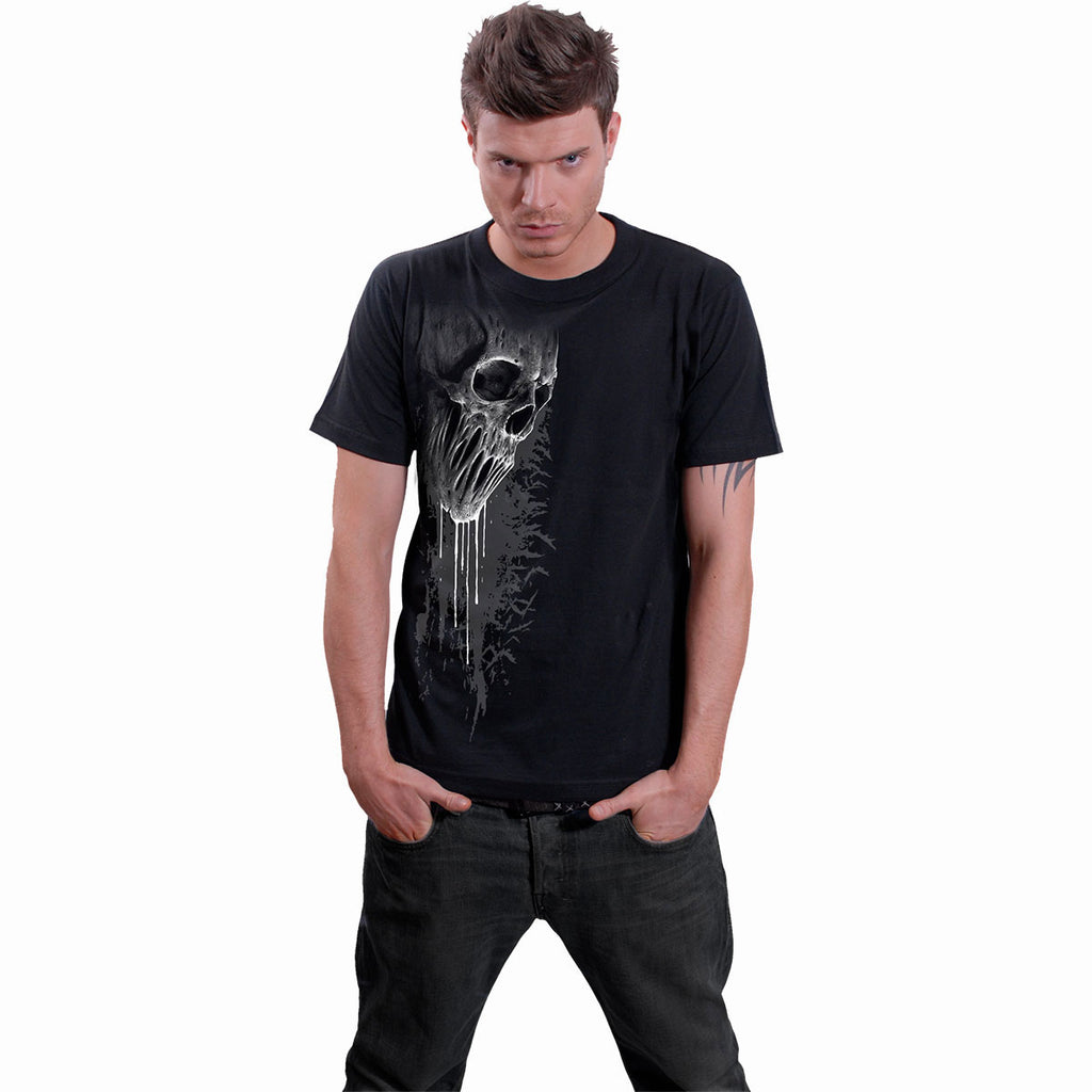 Spiral Unisex T-Shirt: Bat Curse (Black)