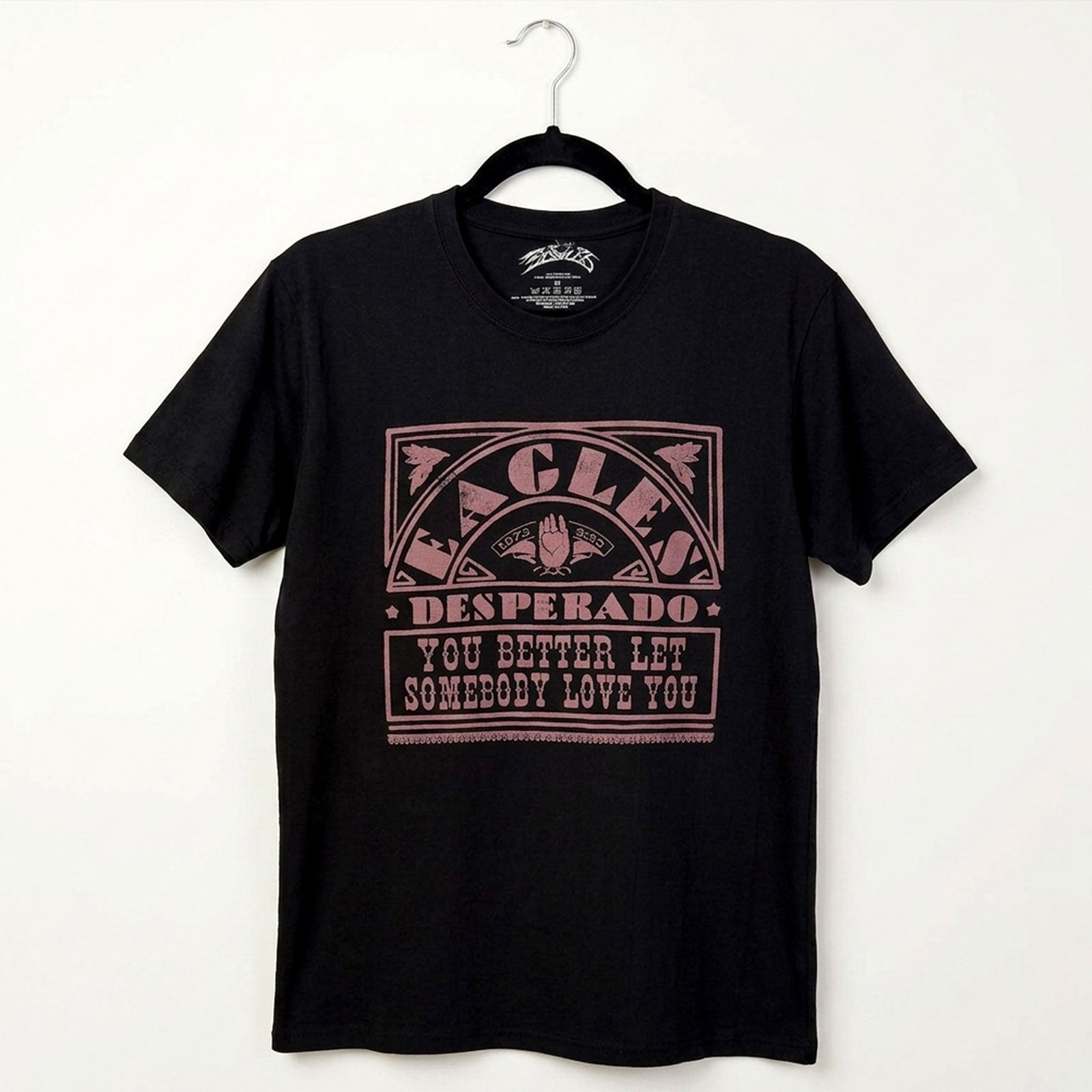 Eagles Unisex Premium Carbon T-Shirt: Desperado (Black)