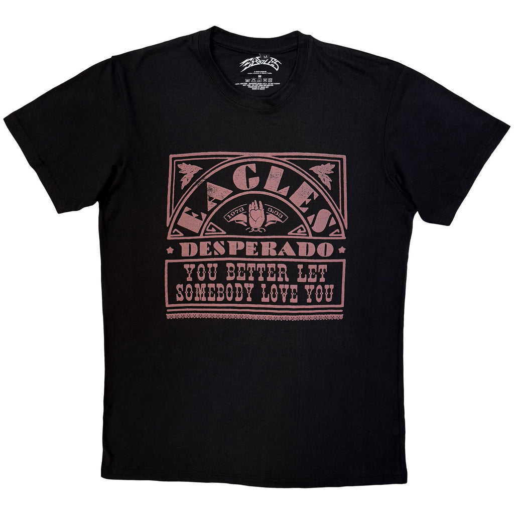 Eagles Unisex Premium Carbon T-Shirt: Desperado (Black)