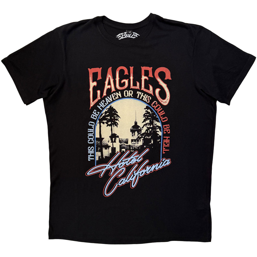 Eagles Unisex Premium Carbon T-Shirt: Heaven Or Hell (Black)