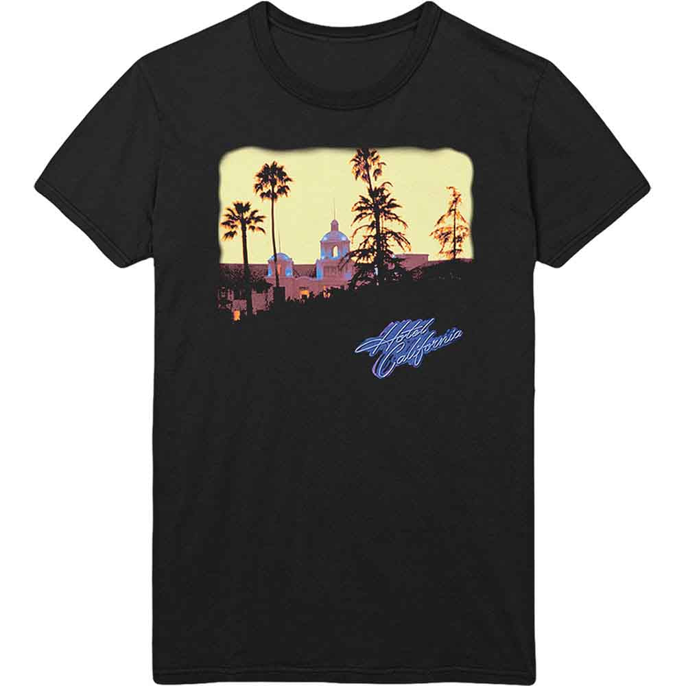 Eagles Unisex T-Shirt: Hotel California (Black)