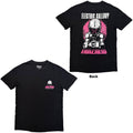 Electric Callboy Unisex T-Shirt: Tanzneid Robot (Black) (Back Print)
