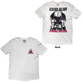Electric Callboy Unisex T-Shirt: Tanzneid Robot (White) (Back Print)