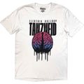 Electric Callboy Unisex T-Shirt: Tanzneid Melting Brain (White)