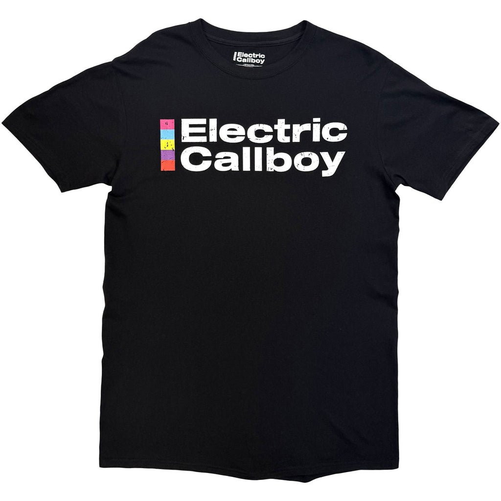 Electric Callboy Unisex T-Shirt: Tanzneid All Rights Reserved (Black) (Back Print)