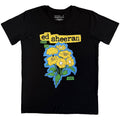 Ed Sheeran Unisex T-Shirt: Play Flowers (Black)
