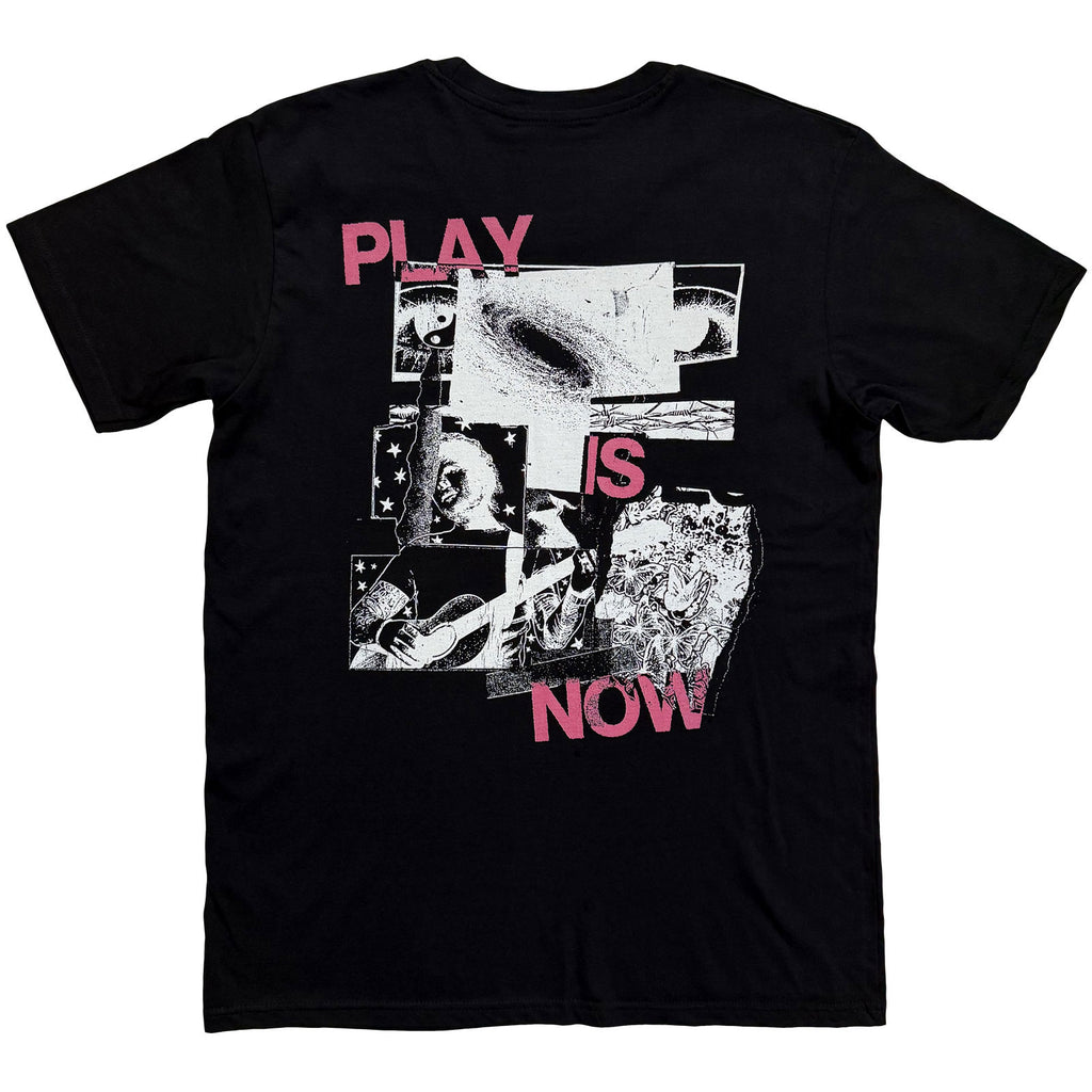 Ed Sheeran Unisex T-Shirt: Play is Now (Black) (Back Print)