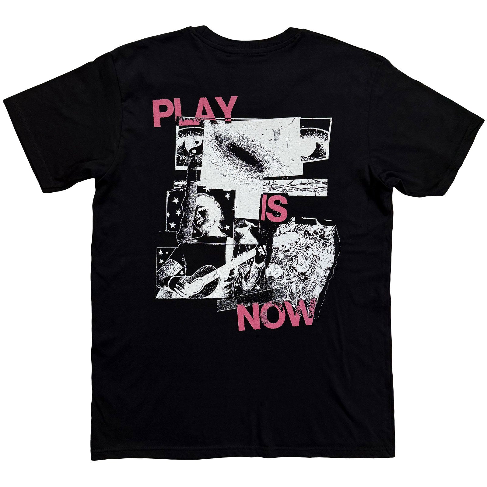 Ed Sheeran Unisex T-Shirt: Play is Now (Black) (Back Print)