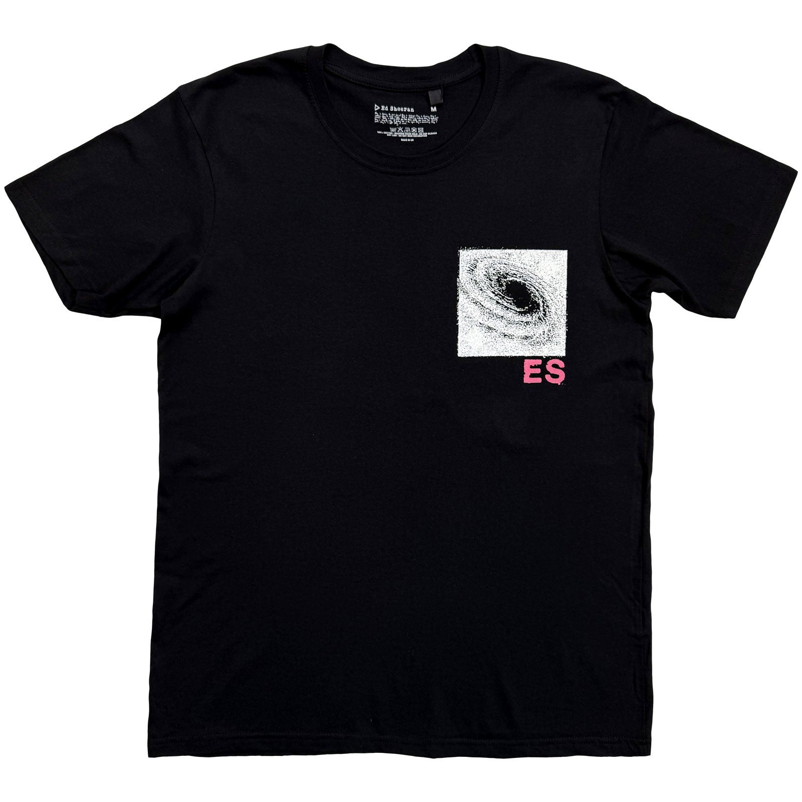 Ed Sheeran Unisex T-Shirt: Play is Now (Black) (Back Print)
