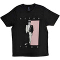 Elton John Unisex T-Shirt: Tux Photo (Black)