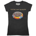 ELO Ladies T-Shirt: Mr Blue Sky (Black)