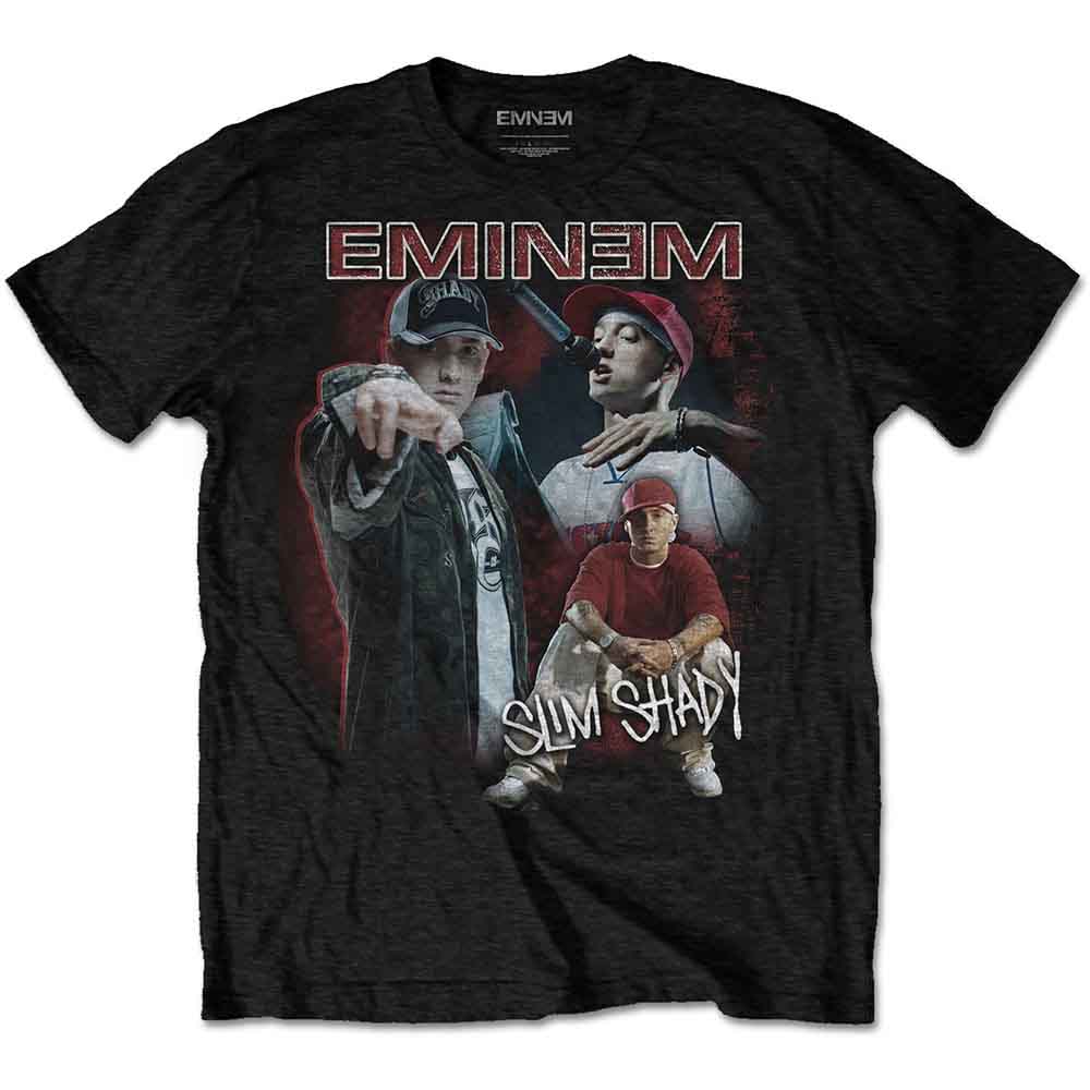 Eminem Unisex T-Shirt: Shady Homage (Black)