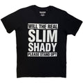 Eminem Unisex T-Shirt: Please Stand Up (Black)