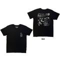 Eminem Unisex T-Shirt: Slim Shady LP (Black) (Back Print)