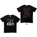 Eminem Unisex T-Shirt: Eminem Script Lyrics (Black) (Back Print)