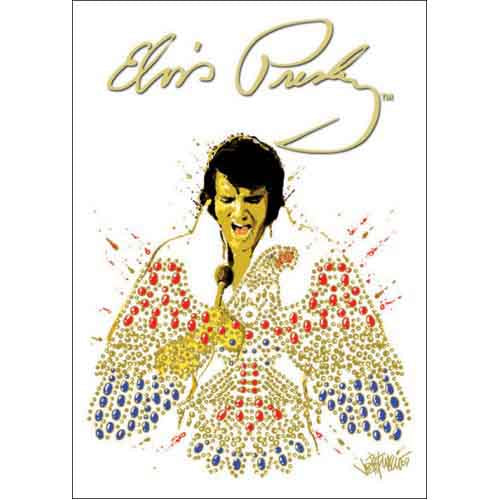 Elvis Presley Postcard: American Eagle