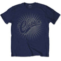 Eric Clapton Unisex T-Shirt: Logo Rays (Navy Blue)