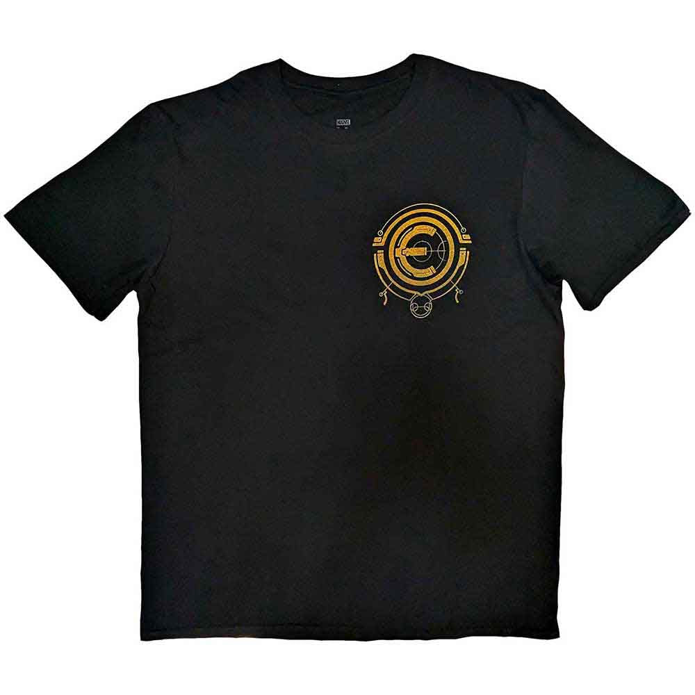 Marvel Comics Unisex T-Shirt: Eternals Dreamcatcher (Black) (Back Print)
