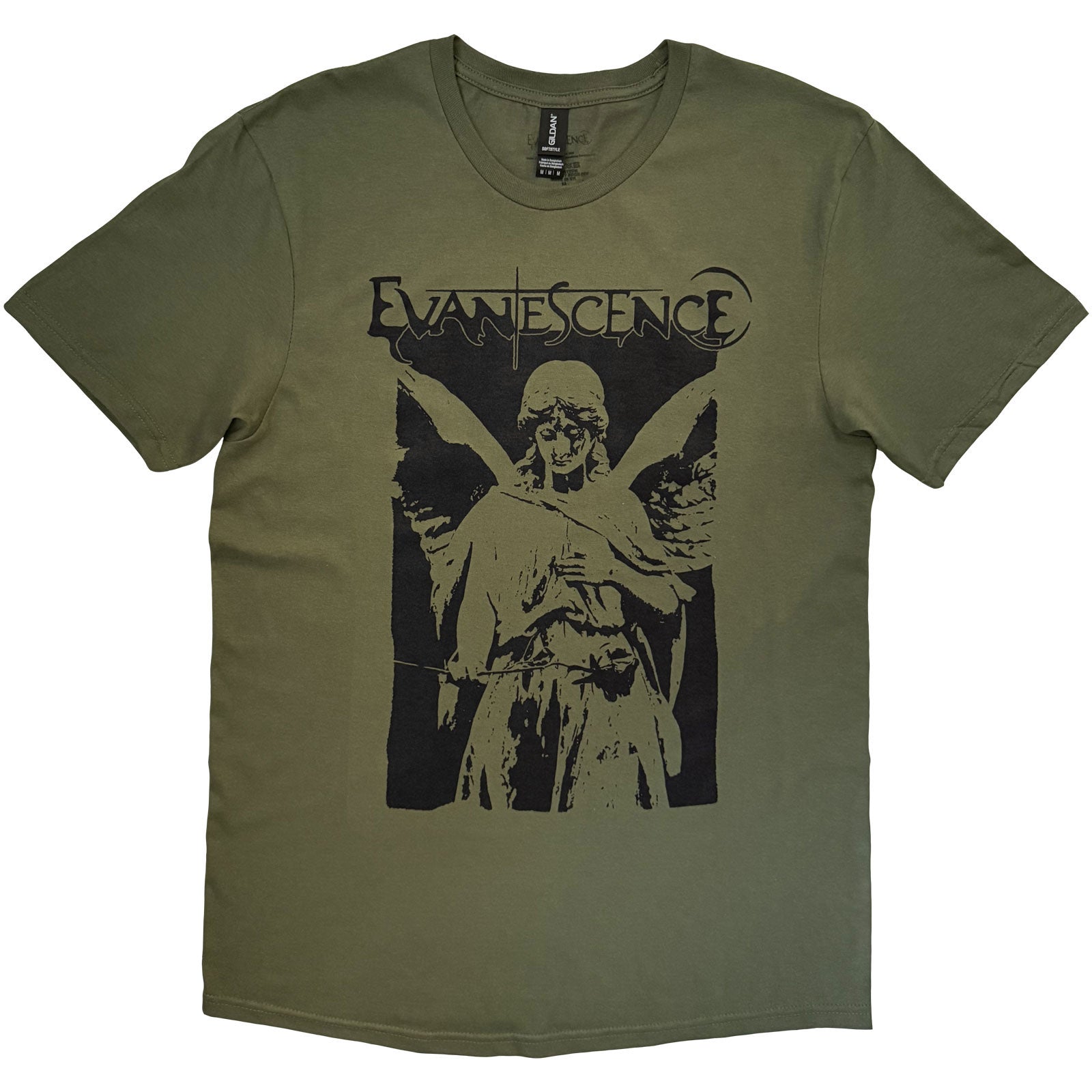 Evanescence Unisex T-Shirt: Angel (Green)