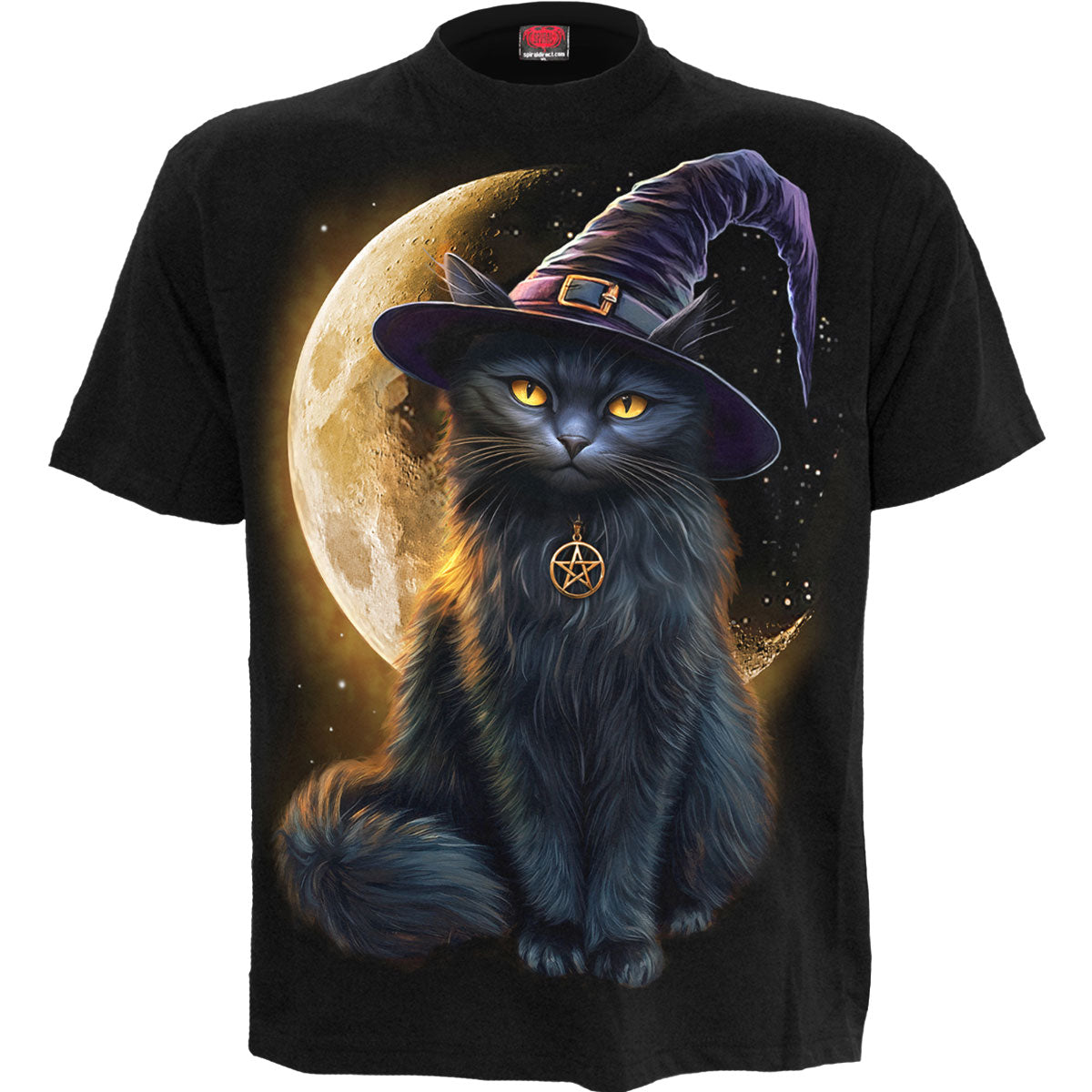 Spiral Unisex T-Shirt: Familiar Magic (Black)
