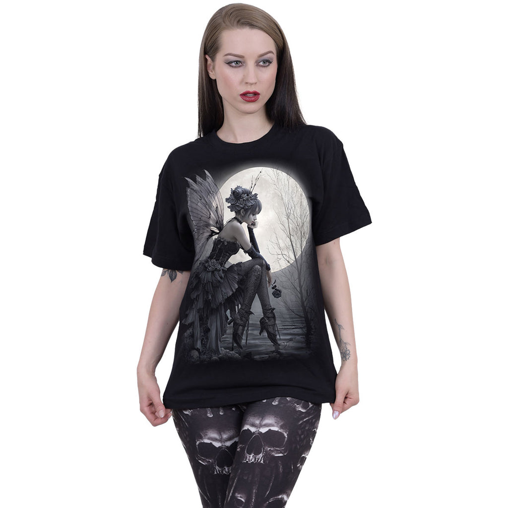 Spiral Unisex T-Shirt: Reflections (Black)