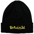 Fatboy Slim Unisex Beanie Hat: Logo (Black) (All Over Print)