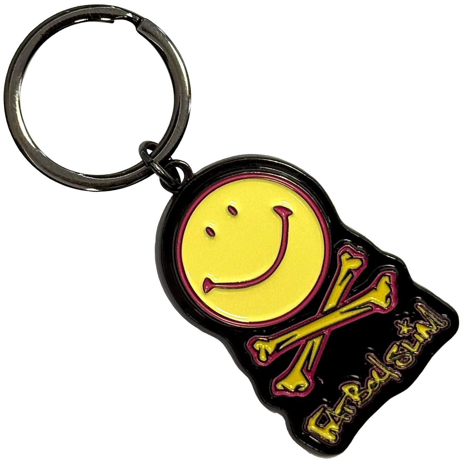 Fatboy Slim Keychain: Happy Face Logo