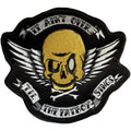 Fatboy Slim Woven Patch: Skull