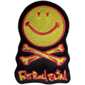 Fatboy Slim Woven Patch: Happy Face Logo