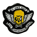 Fatboy Slim Pin Badge: Skull