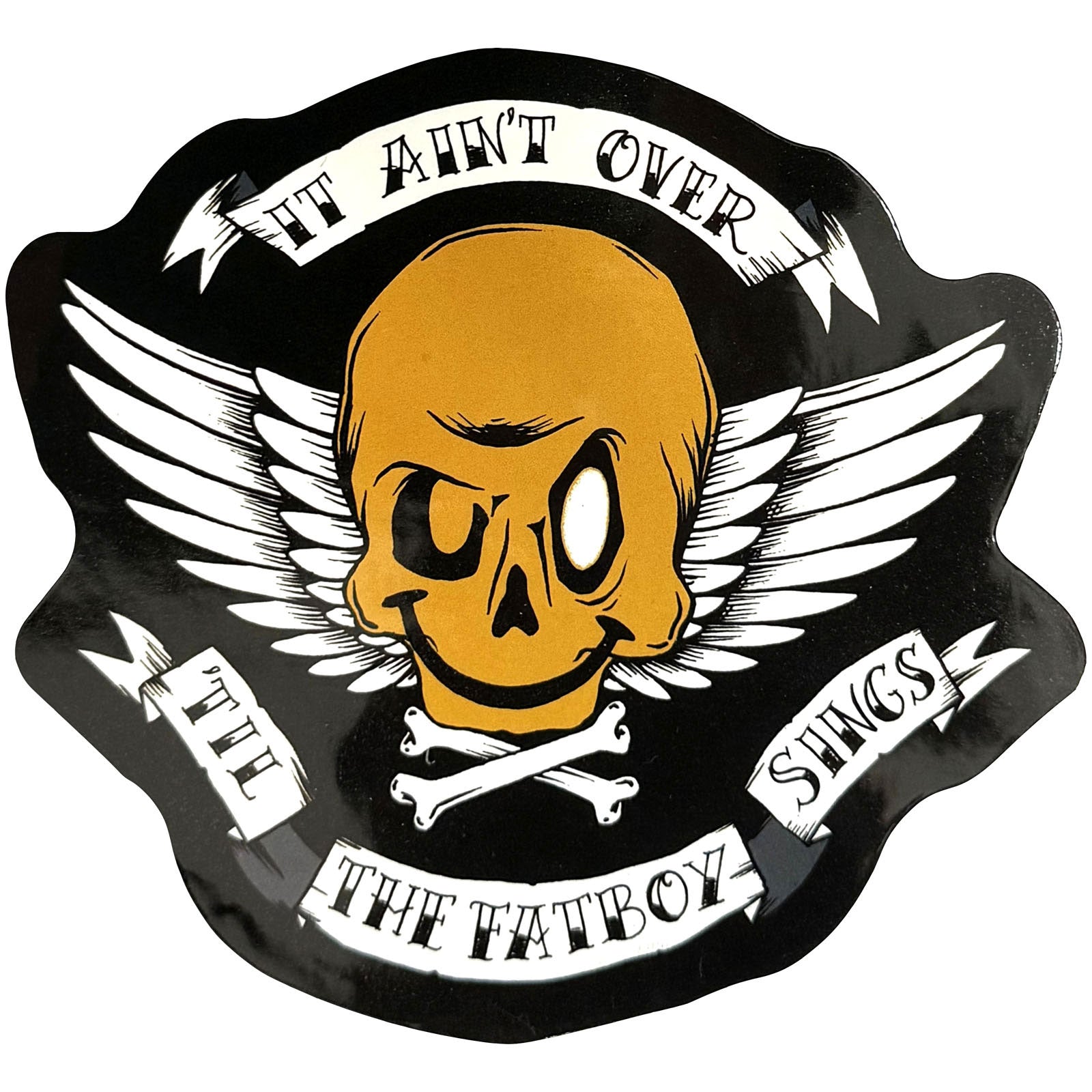 Fatboy Slim Sticker: Skull