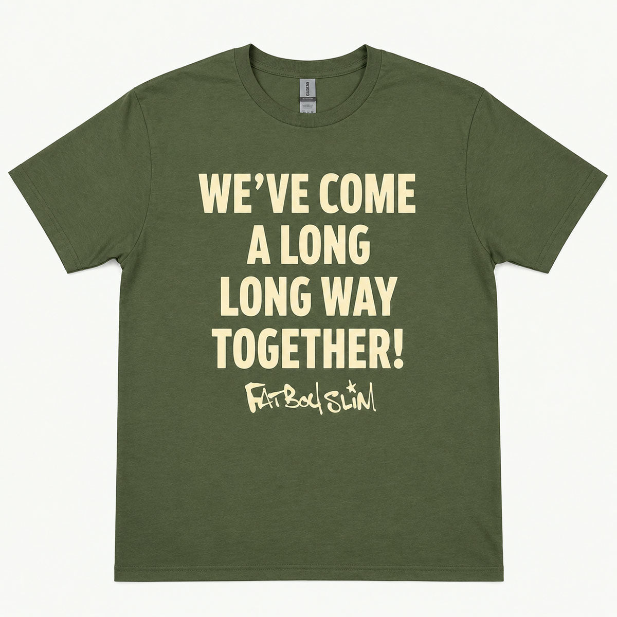 Fatboy Slim Unisex T-Shirt: Praise You Lyrics (Green)