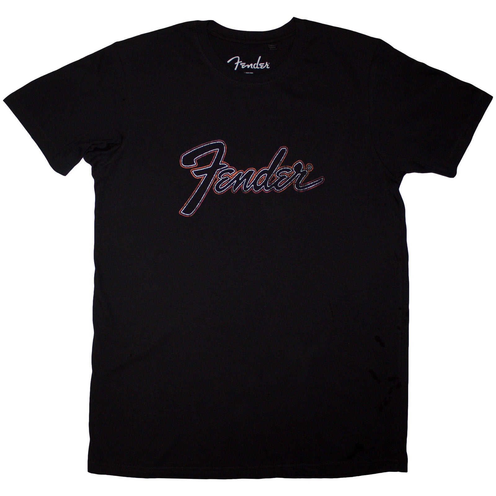Fender Unisex T-Shirt: Eagle (Black) (Back Print)