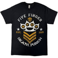 Five Finger Death Punch Unisex T-Shirt: Chevron (Black)