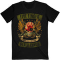Five Finger Death Punch Unisex T-Shirt: Locked & Loaded (Black)