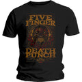Five Finger Death Punch Unisex T-Shirt: Wanted (Black)