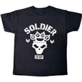 Five Finger Death Punch Kids T-Shirt: Soldier (Black)