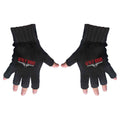 Guns N' Roses Unisex Fingerless Gloves: Logo & Pistols (Black)