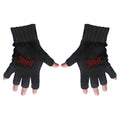 Slipknot Unisex Fingerless Gloves: Logo (Black)